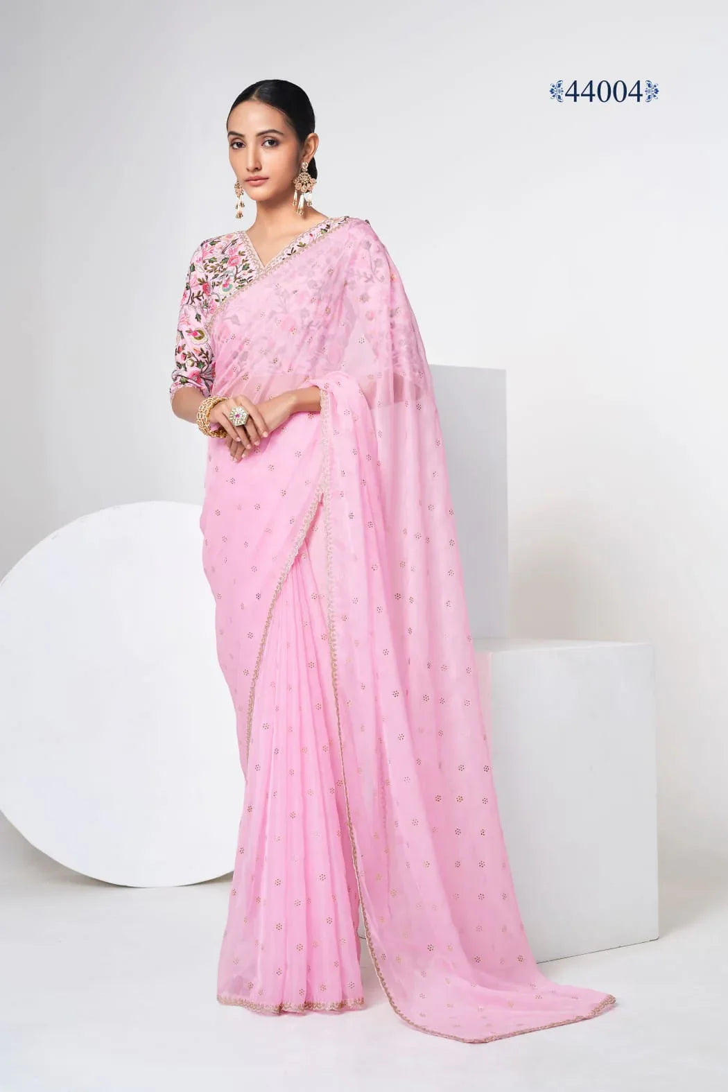 Party Wear Designer Saree D.no 44004 Anant Tex Exports Private Limited