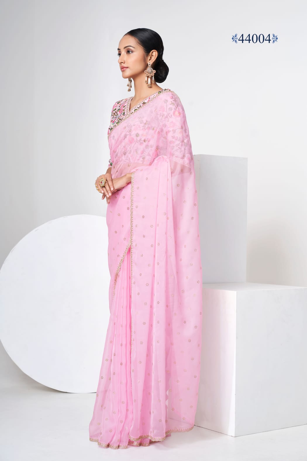 Party Wear Designer Saree D.no 44004 Anant Tex Exports Private Limited