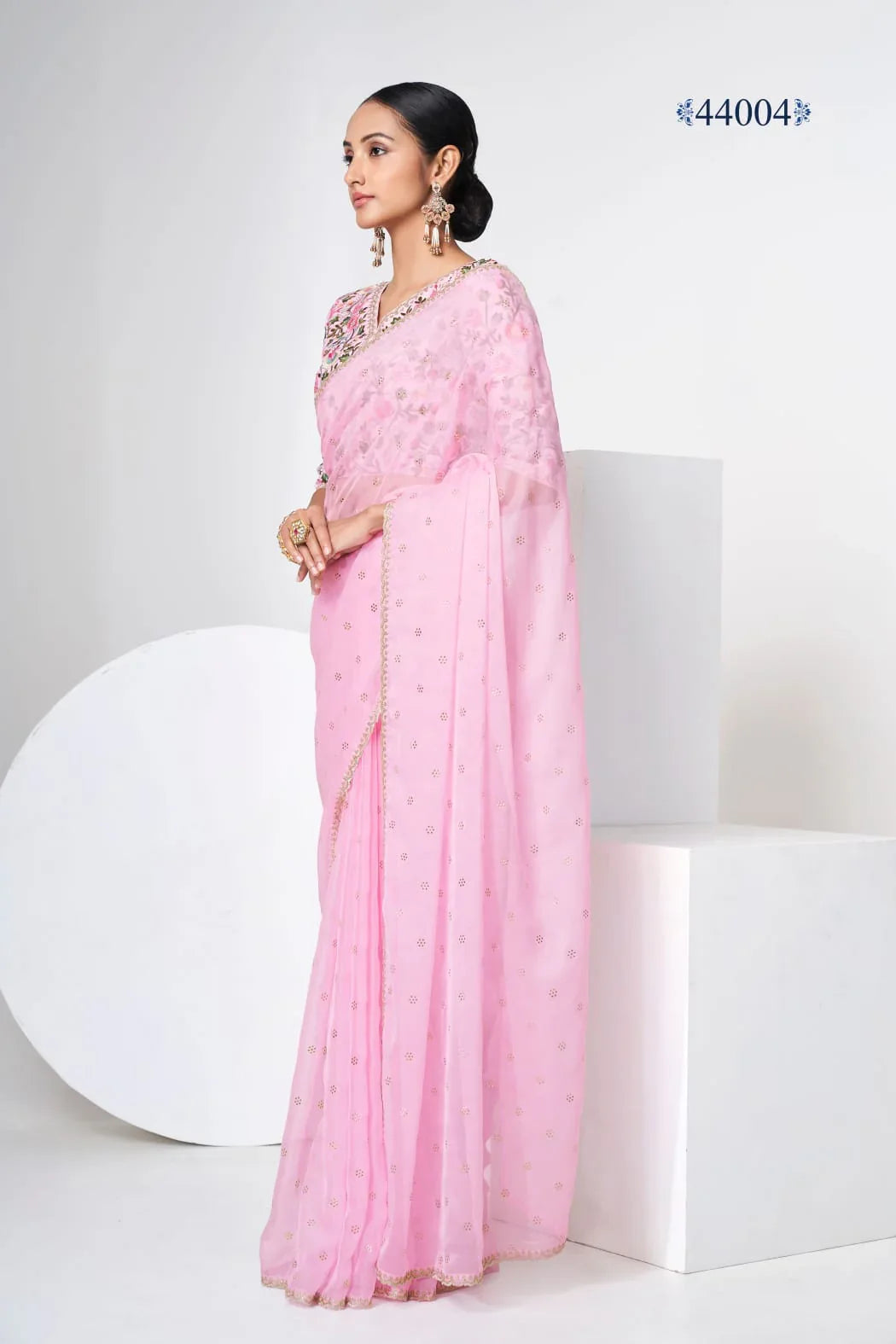 Party Wear Designer Saree D.no 44004 Anant Tex Exports Private Limited