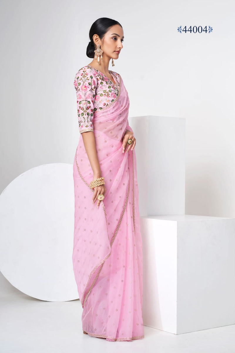 Party Wear Designer Saree D.no 44004 Anant Tex Exports Private Limited