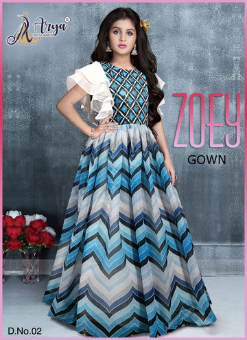 Kids Designer Partywear Gwon Zoey Dno.02 Anant Tex Exports Private Limited