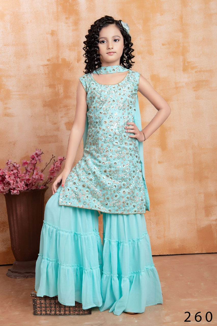 Designer Partywear Aaradhna vol 37 - Kidswear Lehenga Choli Anant Tex Exports Private Limited