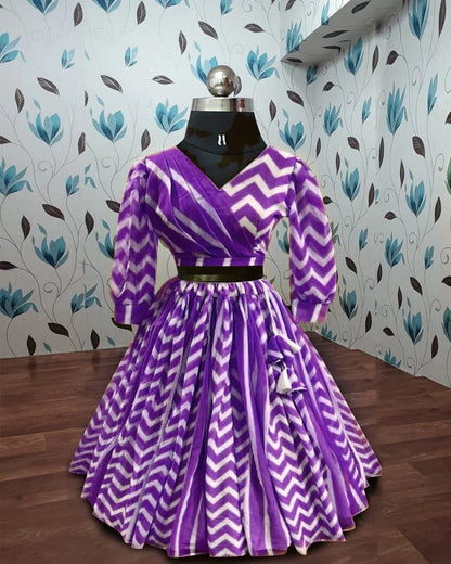 Party Wear Kids  Digital Prented Lehenga Choli Anant Tex Exports Private Limited
