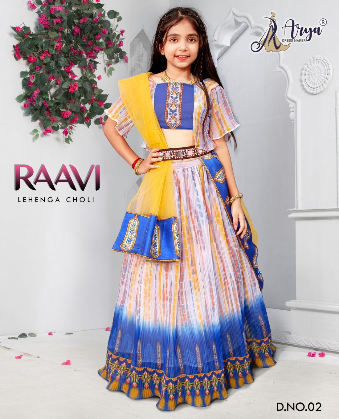 Party Wear kids Raavi Lehenga Choli Anant Tex Exports Private Limited