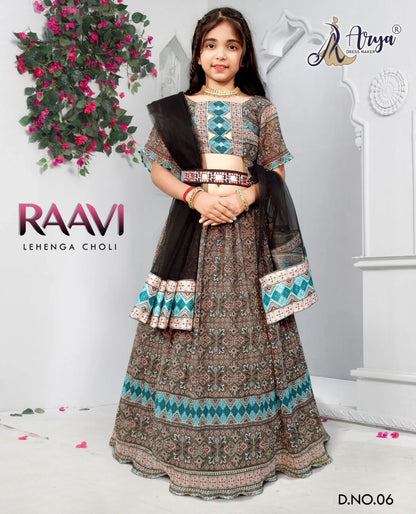 Party Wear kids Raavi Lehenga Choli Anant Tex Exports Private Limited