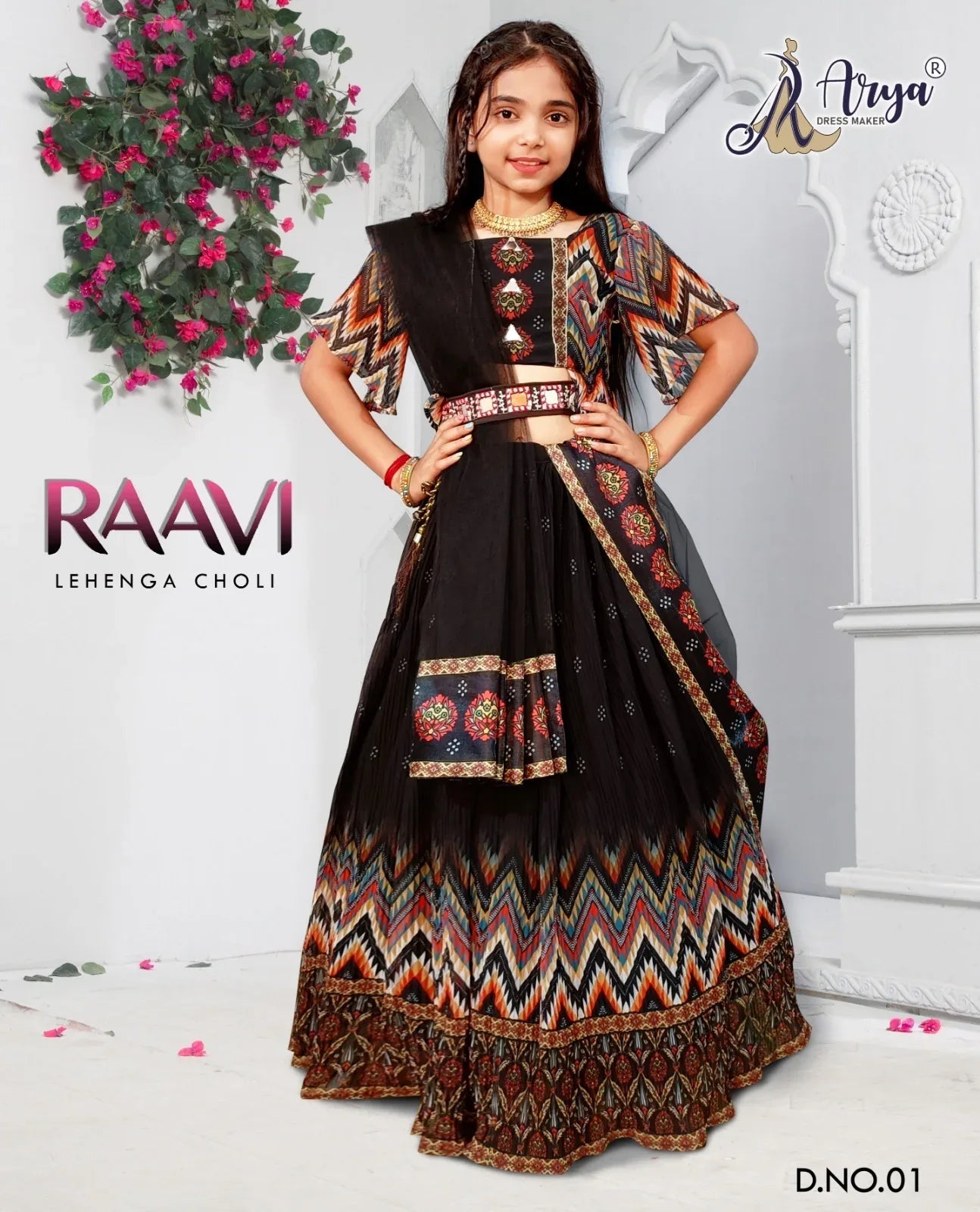 Party Wear kids Raavi Lehenga Choli Anant Tex Exports Private Limited