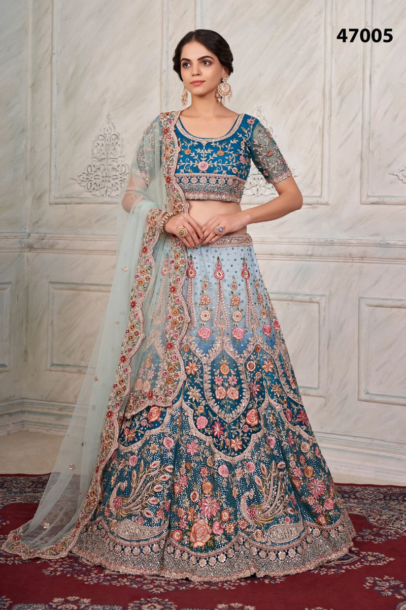 Designer Partywear Lehenga Choli Arya vol 45 dno 47005 Anant Tex Exports Private Limited