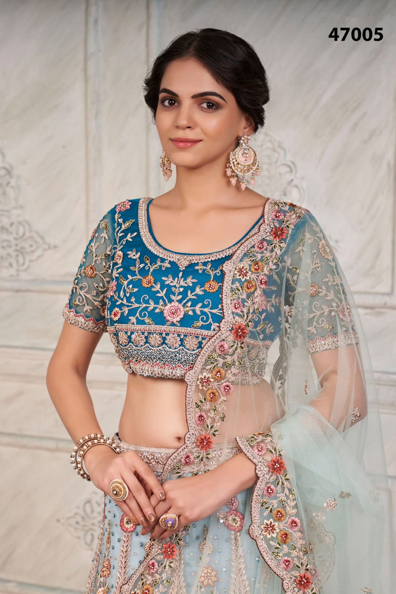 Designer Partywear Lehenga Choli Arya vol 45 dno 47005 Anant Tex Exports Private Limited