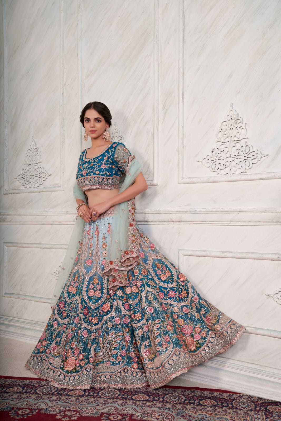 Designer Partywear Lehenga Choli Arya vol 45 dno 47005 Anant Tex Exports Private Limited