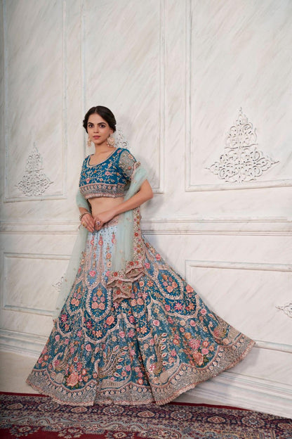 Designer Partywear Lehenga Choli Arya vol 45 dno 47005 Anant Tex Exports Private Limited