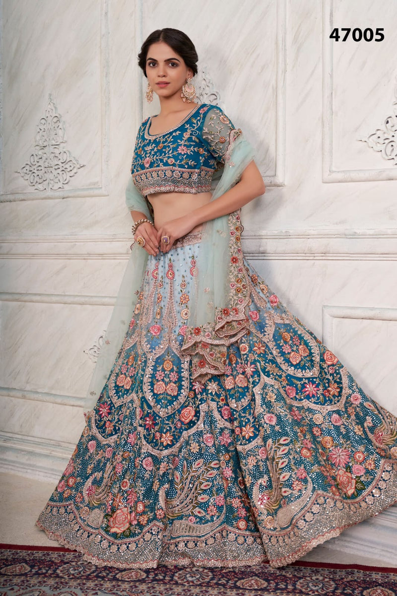 Designer Partywear Lehenga Choli Arya vol 45 dno 47005 Anant Tex Exports Private Limited