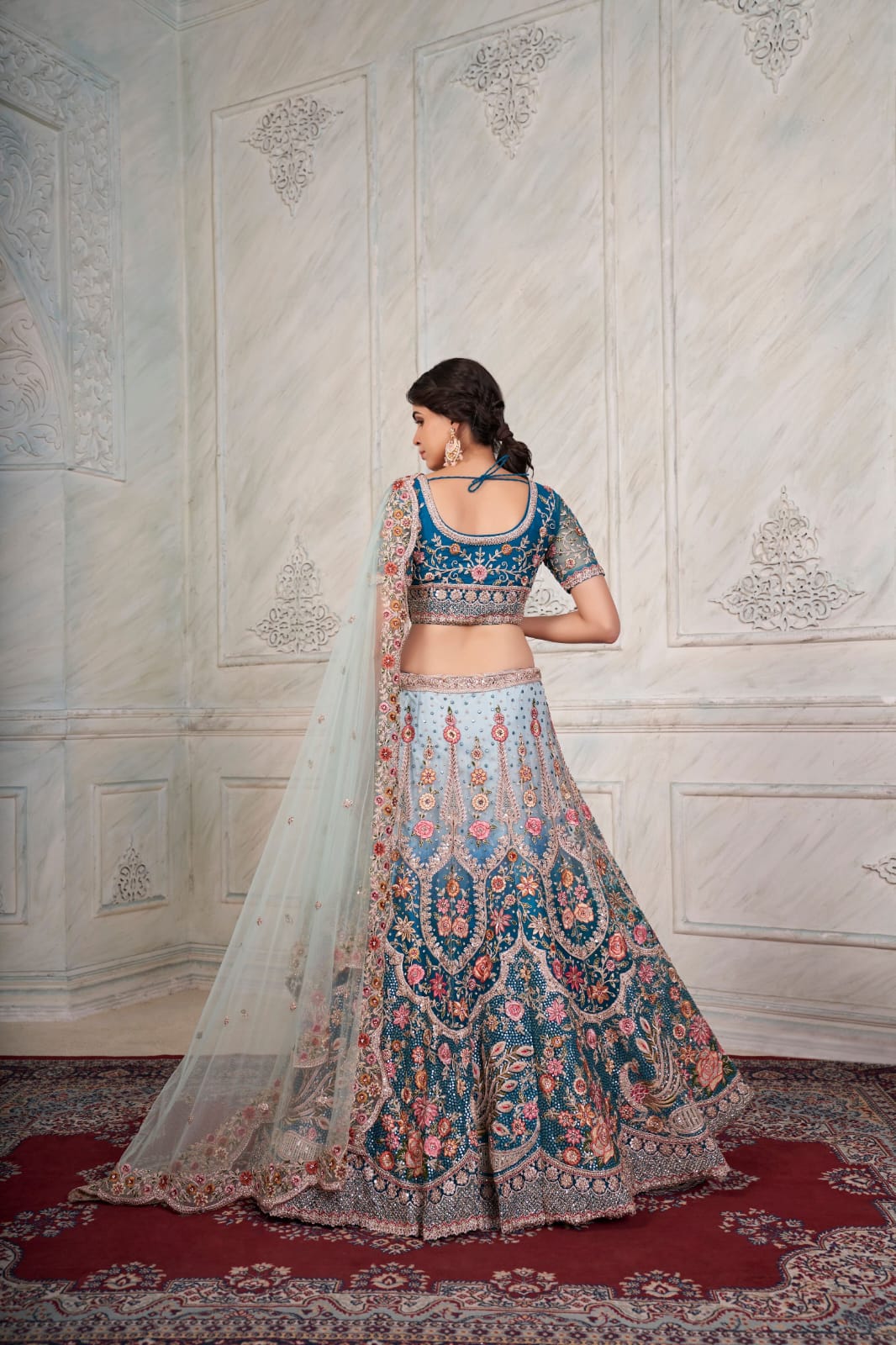 Designer Partywear Lehenga Choli Arya vol 45 dno 47005 Anant Tex Exports Private Limited