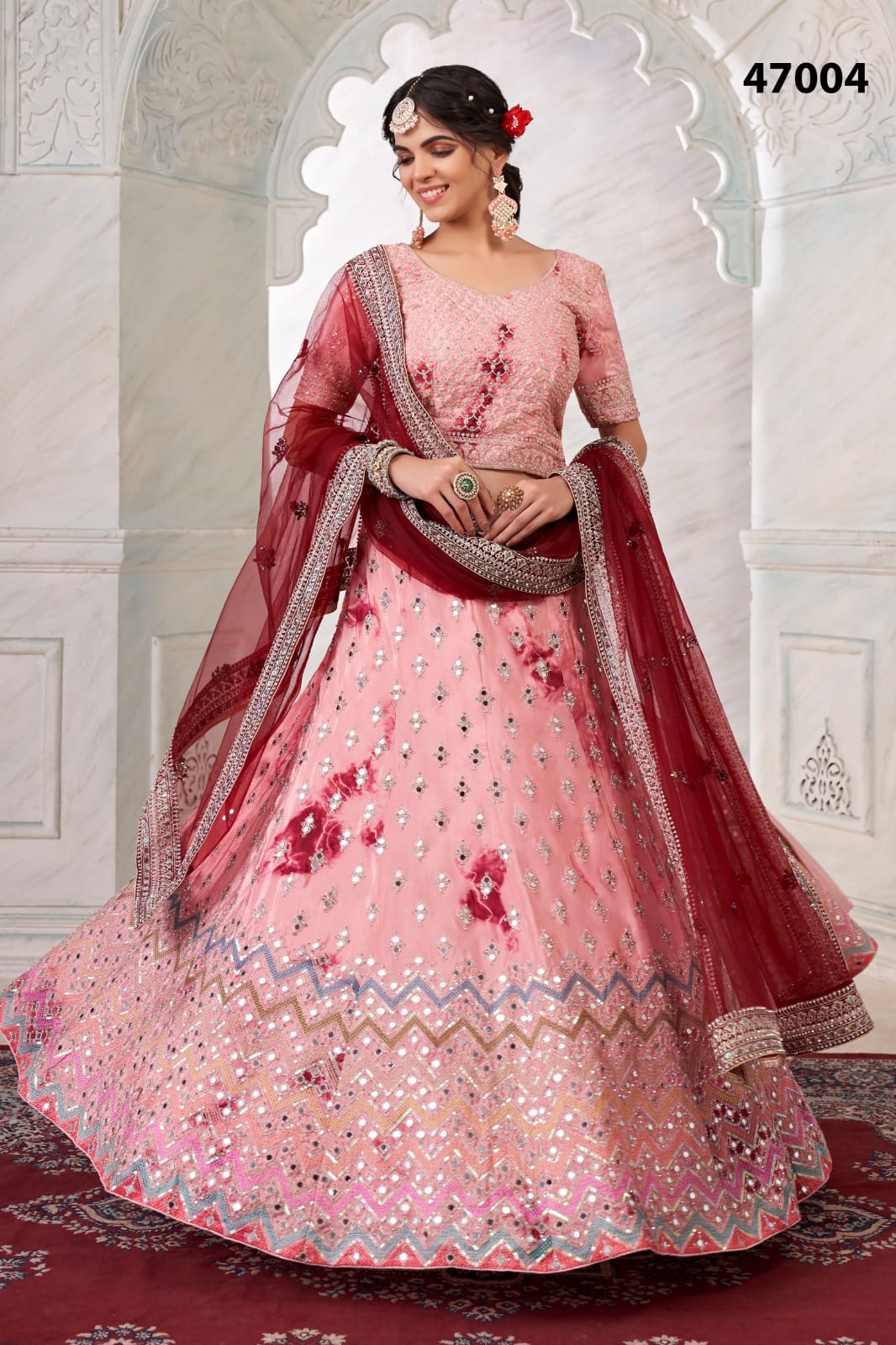 Designer Partywear Lehenga Choli Arya vol 45 dno 47004 Anant Tex Exports Private Limited