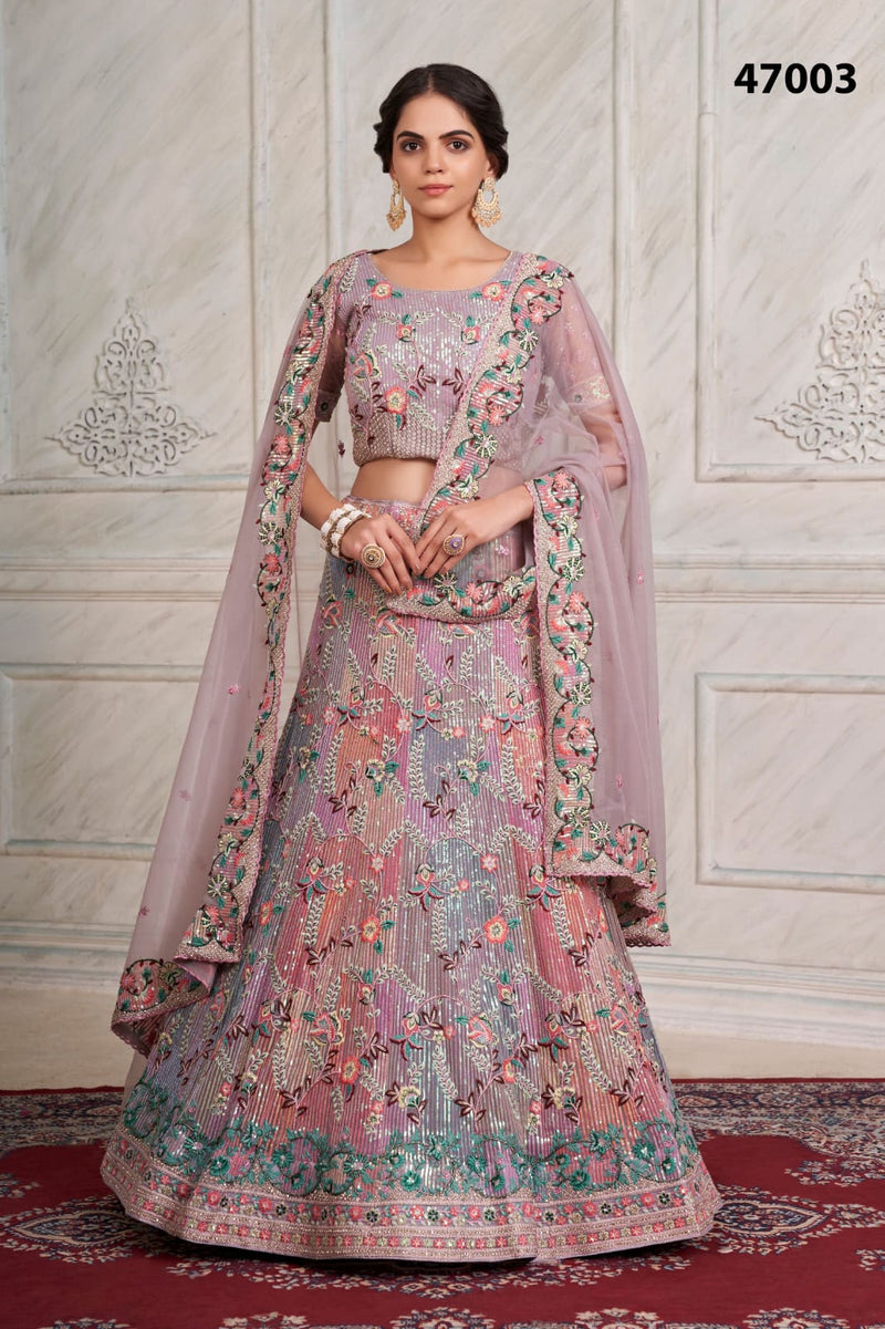 Designer Partywear Lehenga Choli Arya vol 45 dno 47001 Anant Tex Exports Private Limited