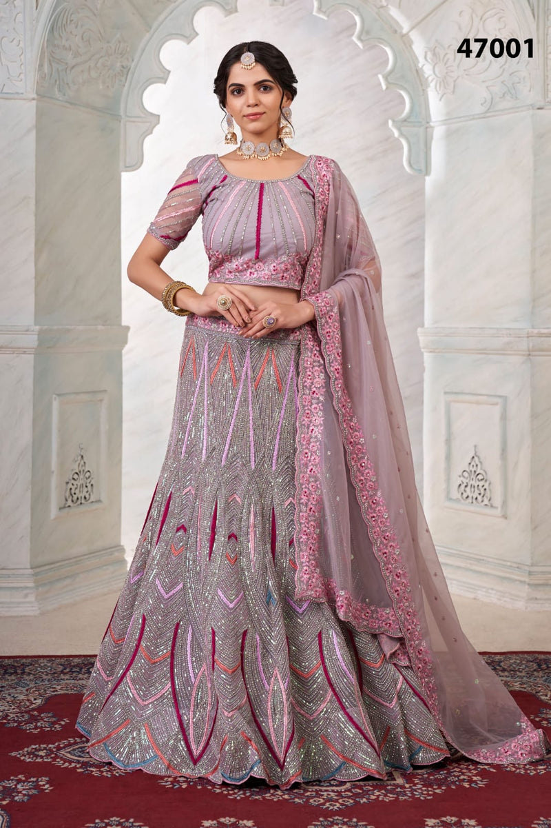 Designer Partywear Lehenga Choli Arya vol 45 dno 47001 Anant Tex Exports Private Limited