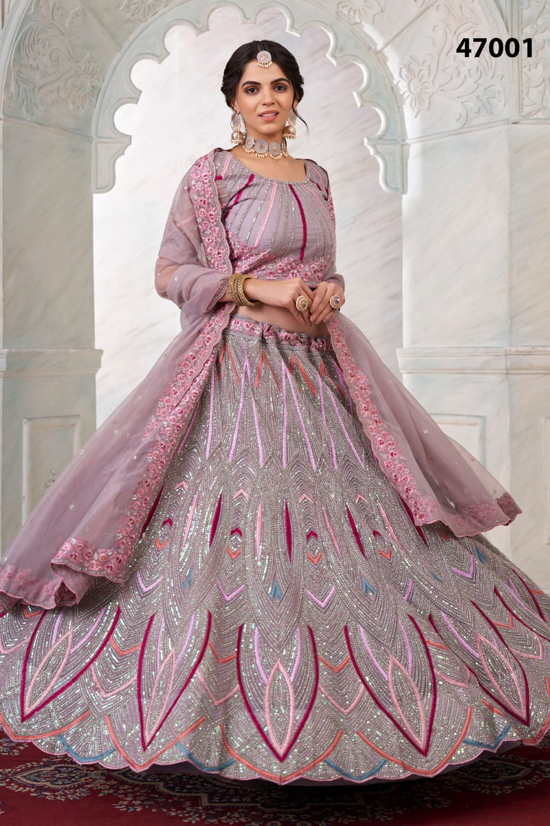Designer Partywear Lehenga Choli Arya vol 45 dno 47001 Anant Tex Exports Private Limited