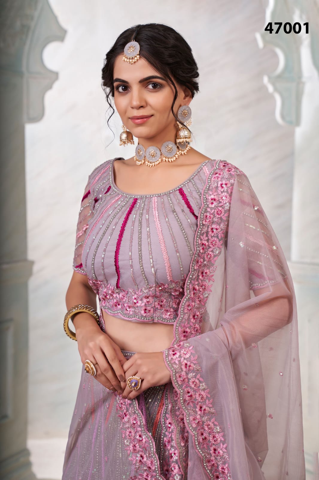 Designer Partywear Lehenga Choli Arya vol 45 dno 47001 Anant Tex Exports Private Limited