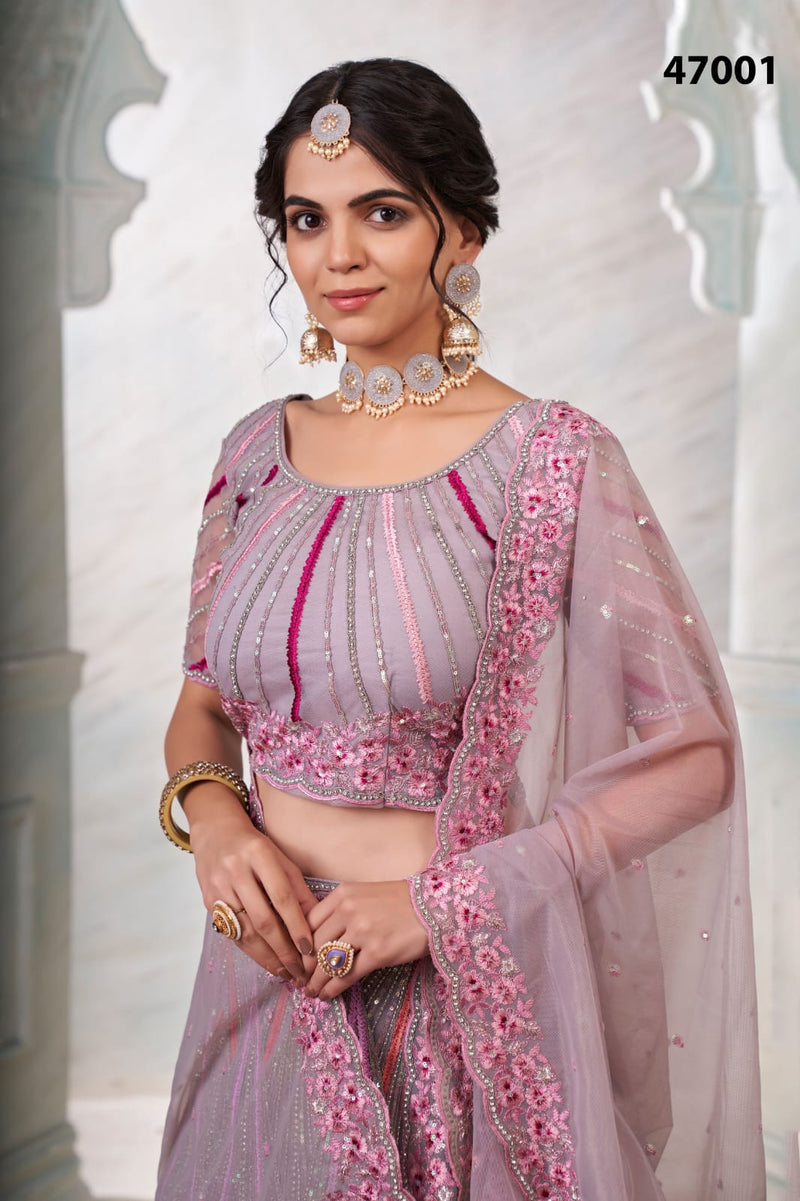 Designer Partywear Lehenga Choli Arya vol 45 dno 47001 Anant Tex Exports Private Limited