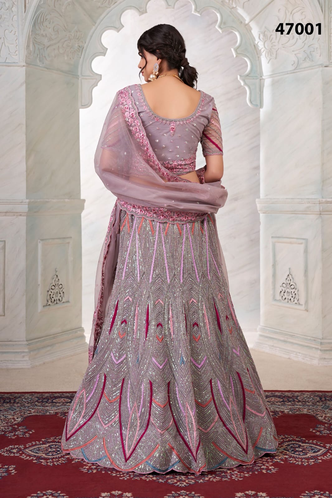 Designer Partywear Lehenga Choli Arya vol 45 dno 47001 Anant Tex Exports Private Limited