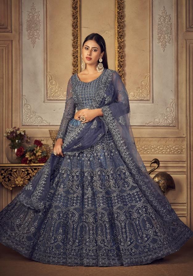 WEDDING BRIDAL PREMIUM LEHENGA COLLECTION D.NO 1002 Anant Tex Exports Private Limited