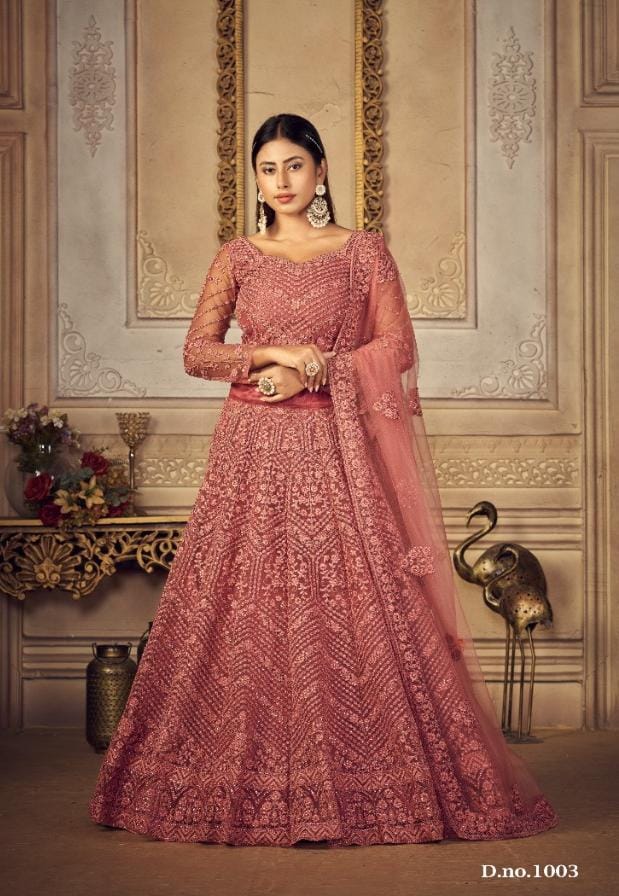 WEDDING BRIDAL PREMIUM LEHENGA COLLECTION D.NO 1003 Anant Tex Exports Private Limited