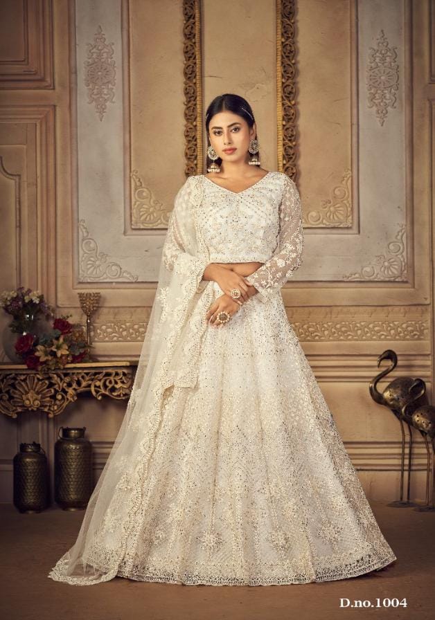 WEDDING BRIDAL PREMIUM LEHENGA COLLECTION D.NO 1004 Anant Tex Exports Private Limited