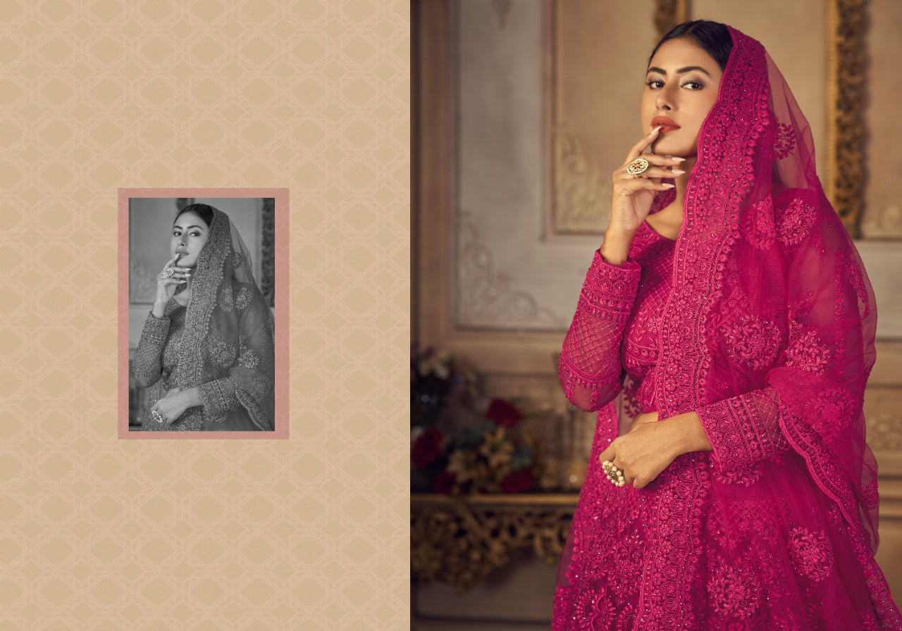 WEDDING BRIDAL PREMIUM LEHENGA COLLECTION D.NO 1001 Anant Tex Exports Private Limited