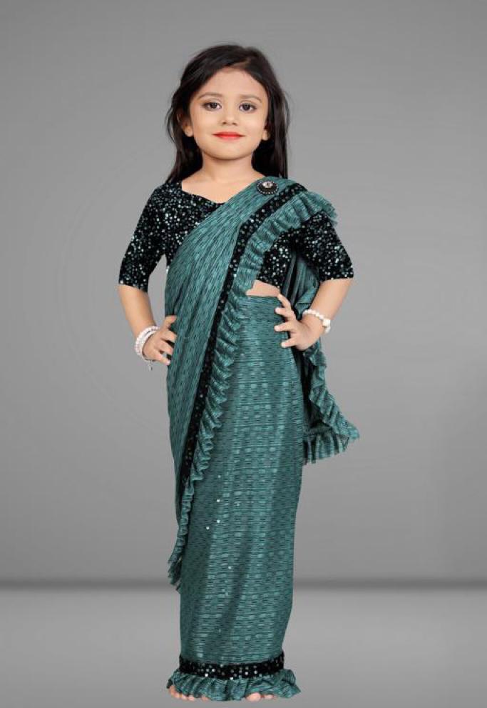 Bigboss Kidswear Fancy Saree Anant Tex Exports Private Limited