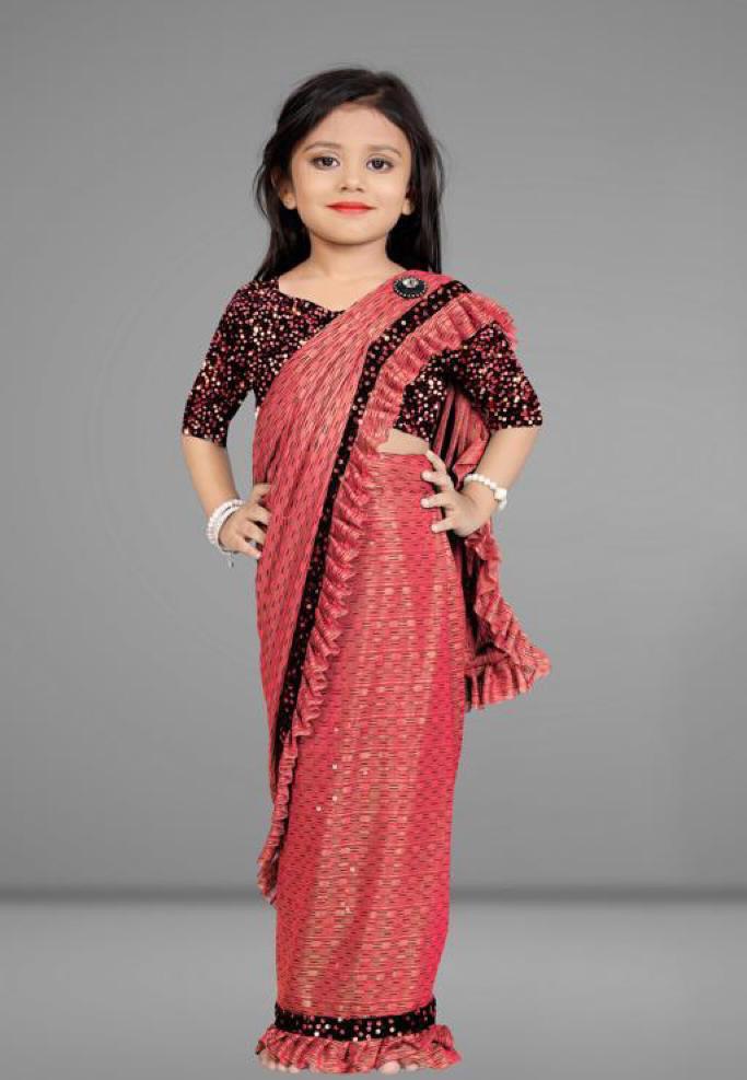 Bigboss Kidswear Fancy Saree Anant Tex Exports Private Limited