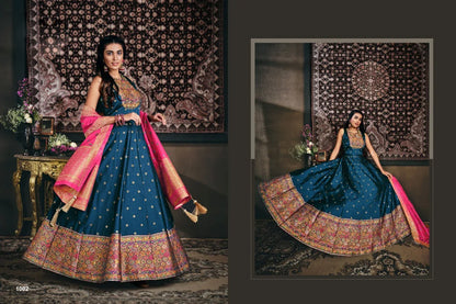PARTY WEAR BANARASIYA LEHENGA 1002 TO 1003 Anant Tex Exports Private Limited