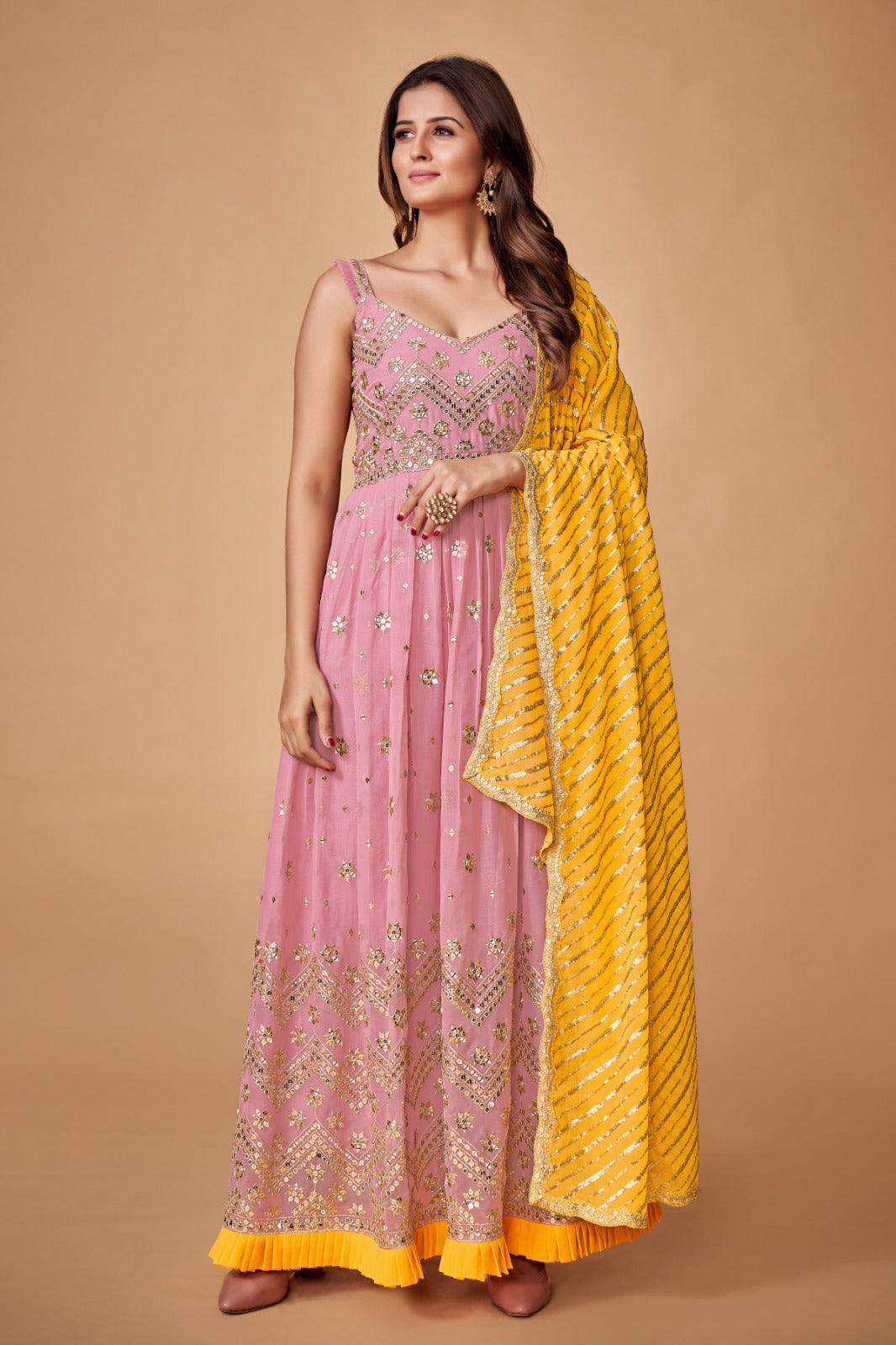 Designer Partywear Gerorette Suite Anant Tex Exports Private Limited