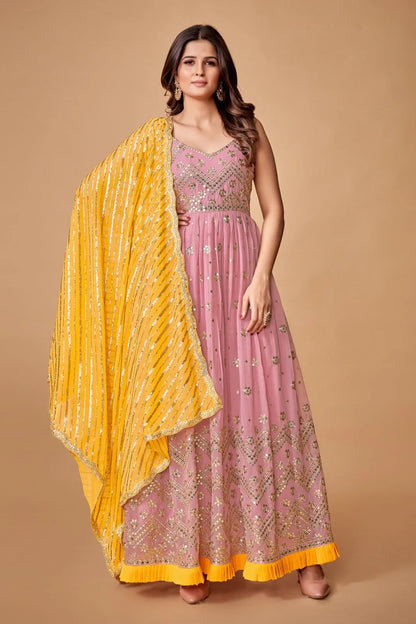 Designer Partywear Gerorette Suite Anant Tex Exports Private Limited