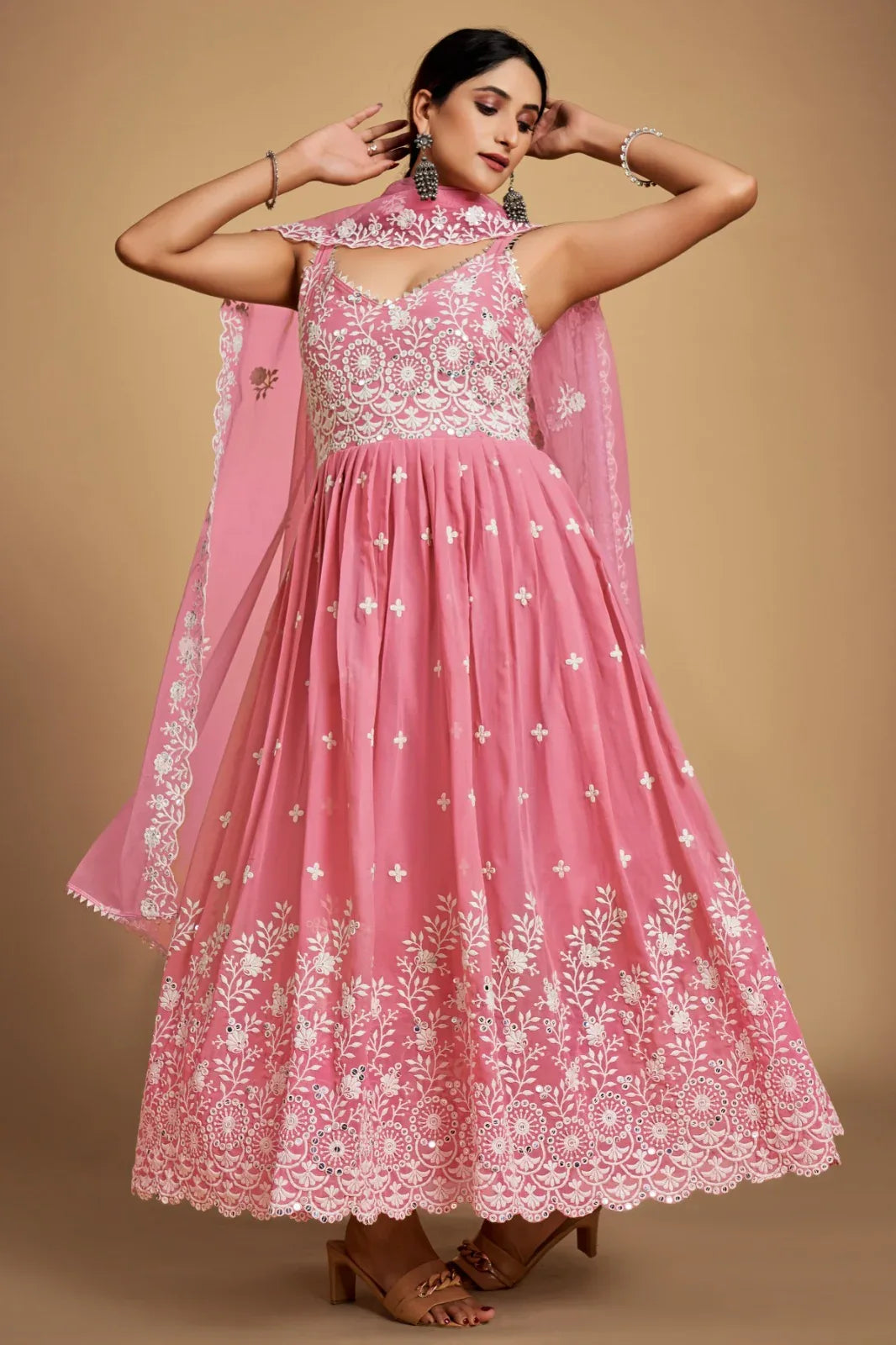 Designer Partywear Gerorette Suite Anant Tex Exports Private Limited