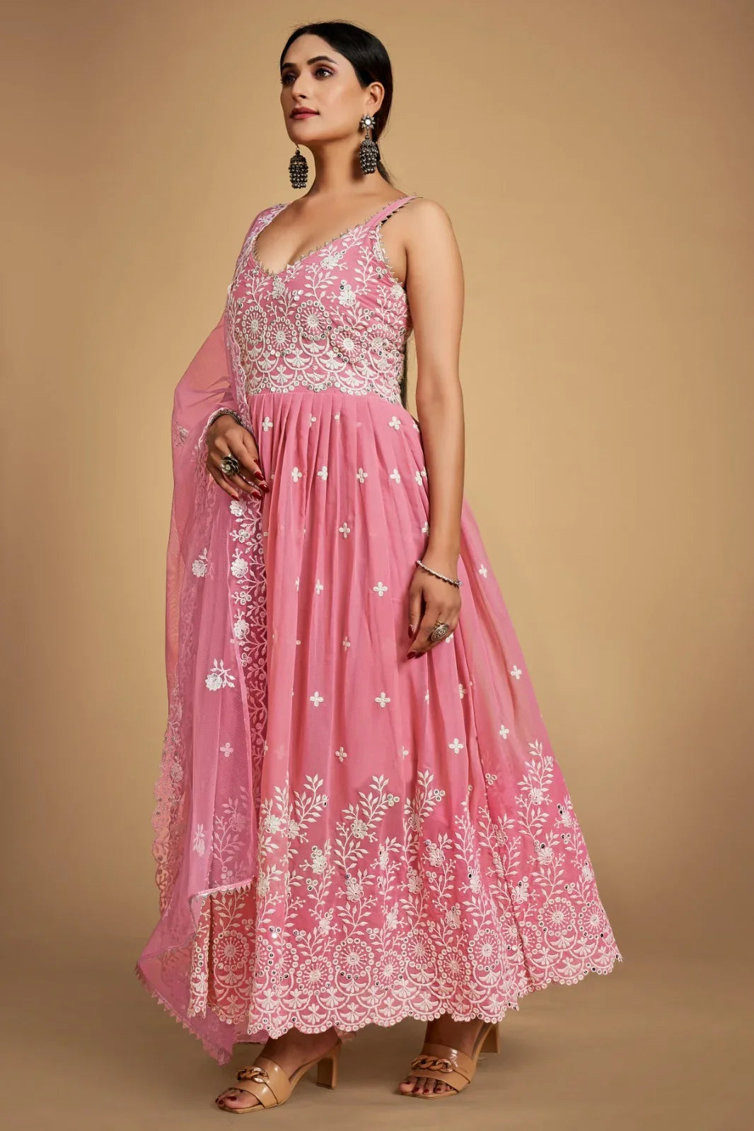 Designer Partywear Gerorette Suite Anant Tex Exports Private Limited