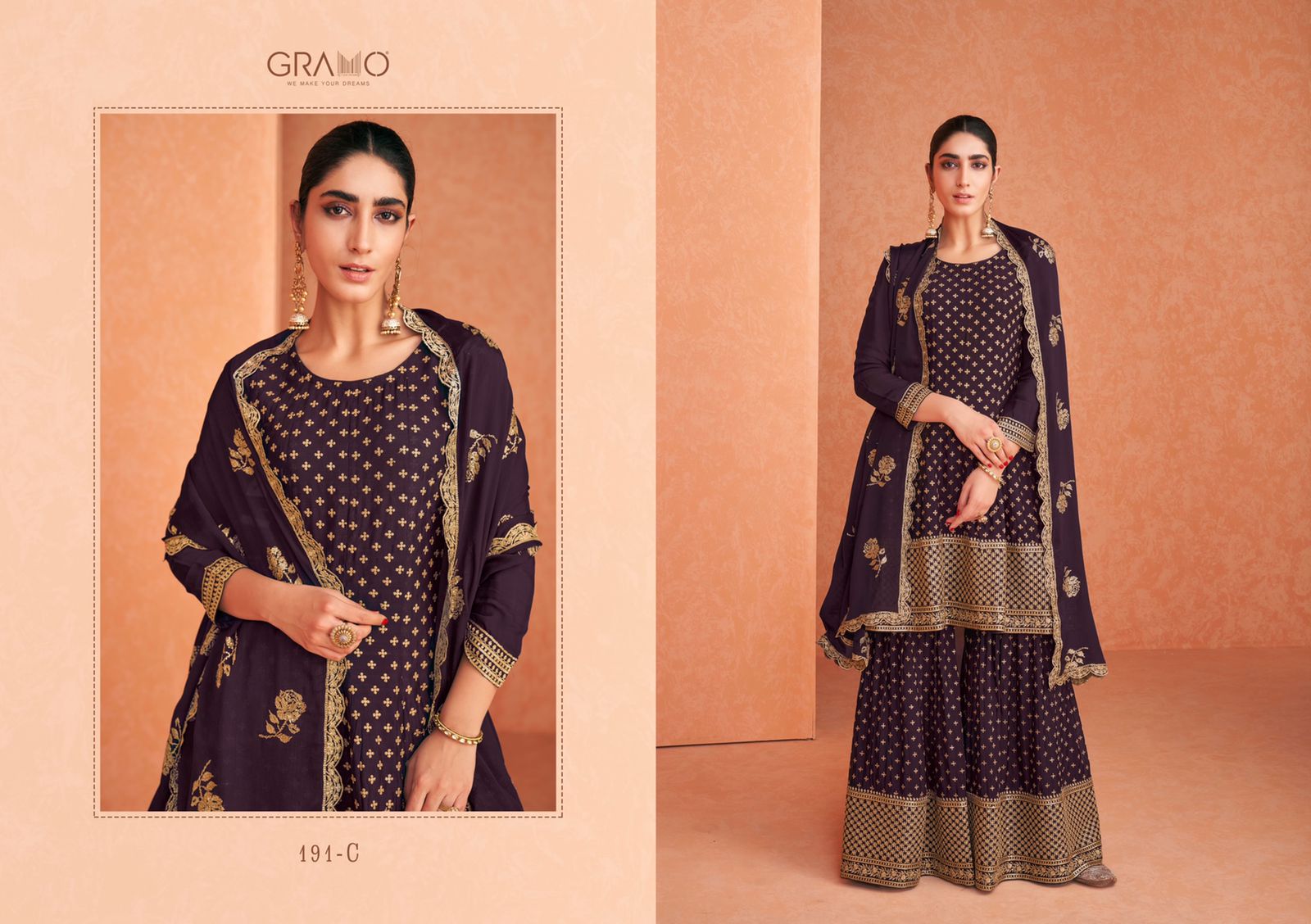 GRAMO COLOUR SPECIAL VOL 3 GEORGETTE SALWAR SUIT Anant Tex Exports Private Limited