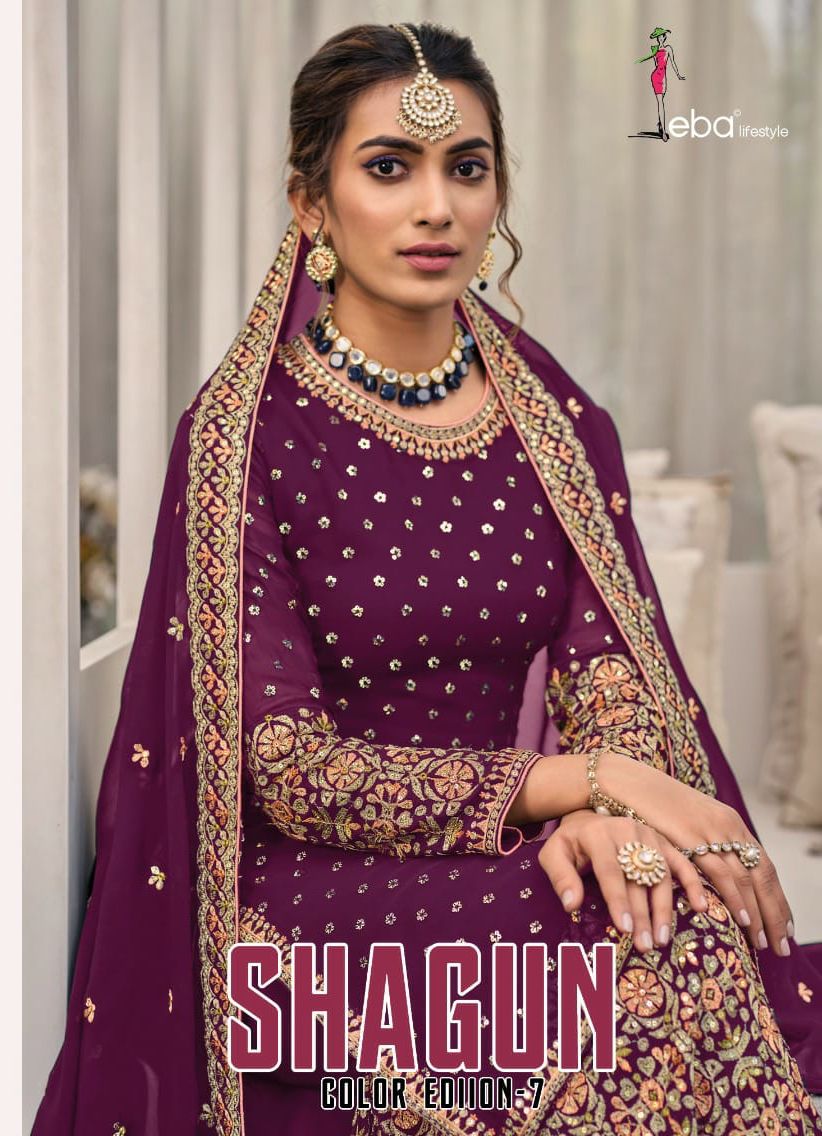 EBA LIFESTYLE SHAGUN 1448 DESIGNER SALWAR KAMEEZ Anant Tex Exports Private Limited