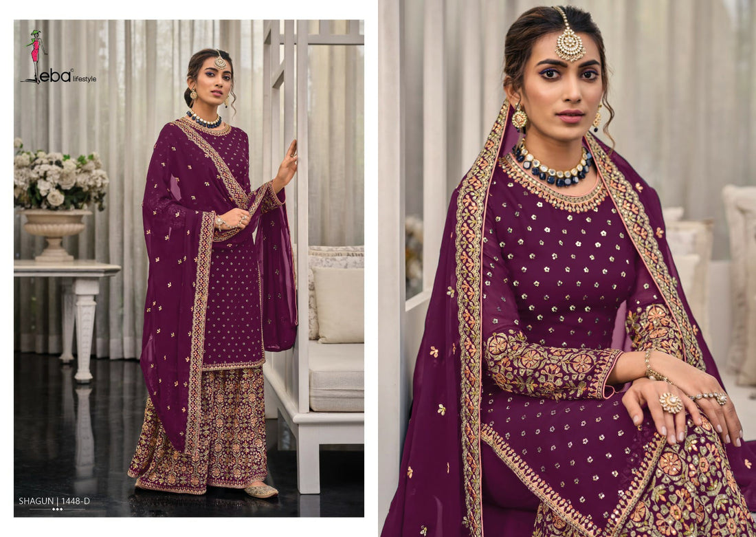 EBA LIFESTYLE SHAGUN 1448 DESIGNER SALWAR KAMEEZ Anant Tex Exports Private Limited