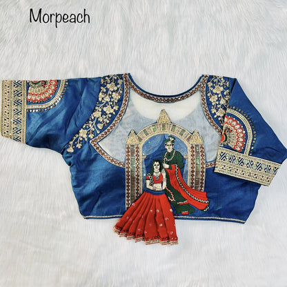 Divya Heavy Embroidery Bridal Work Blouse - Anant Tex Exports Private Limited