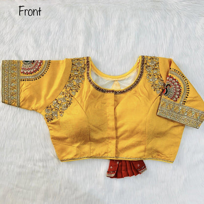 Divya Heavy Embroidery Bridal Work Blouse - Anant Tex Exports Private Limited