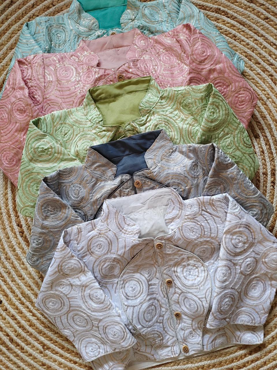 Fancy Jacket Style Blouse Anant Tex Exports Private Limited