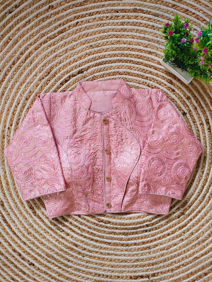 Fancy Jacket Style Blouse Anant Tex Exports Private Limited