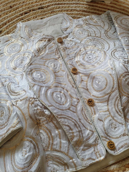 Fancy Jacket Style Blouse Anant Tex Exports Private Limited
