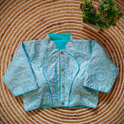 Fancy Jacket Style Blouse Anant Tex Exports Private Limited