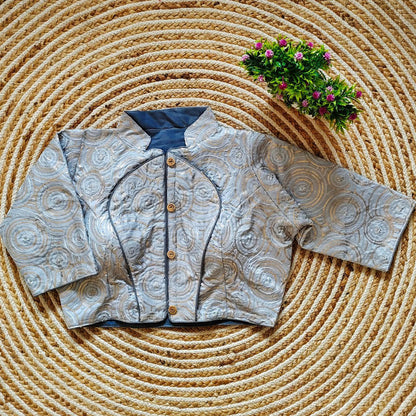 Fancy Jacket Style Blouse Anant Tex Exports Private Limited
