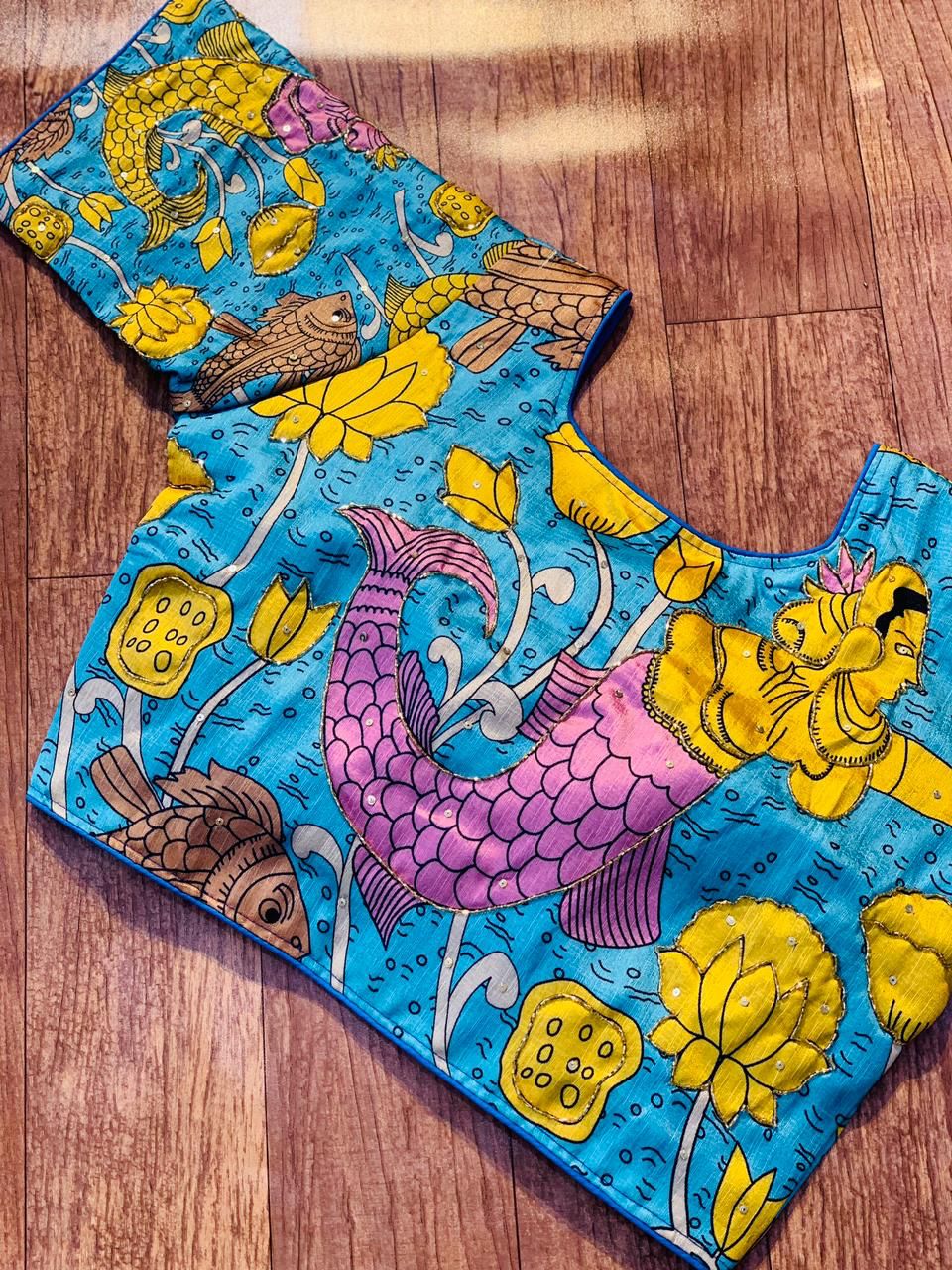 Fancy Designer Paint Blouse Anant Tex Exports Private Limited