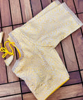 Beautiful Golden and Silver Banarasi Silk Blouse Anant Tex Exports Private Limited