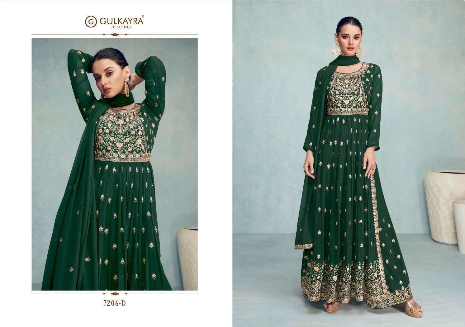 GULKAYRA DESIGNER NAYRA VOL.6 D.NO-7206 SUIT Anant Tex Exports Private Limited