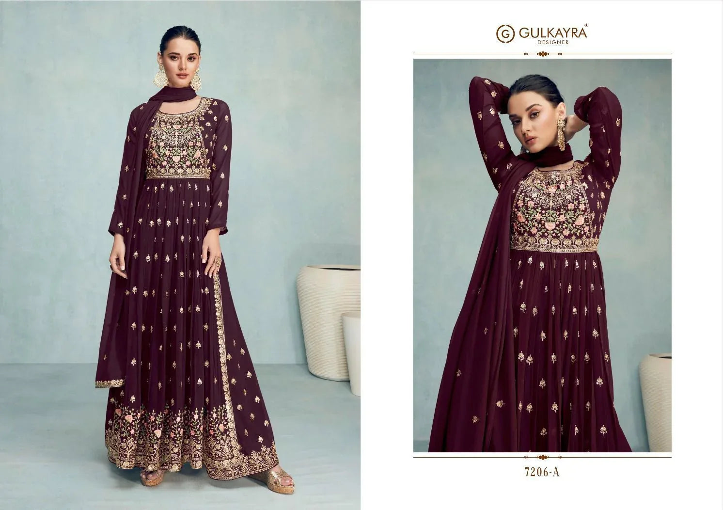 GULKAYRA DESIGNER NAYRA VOL.6 D.NO-7206 SUIT Anant Tex Exports Private Limited