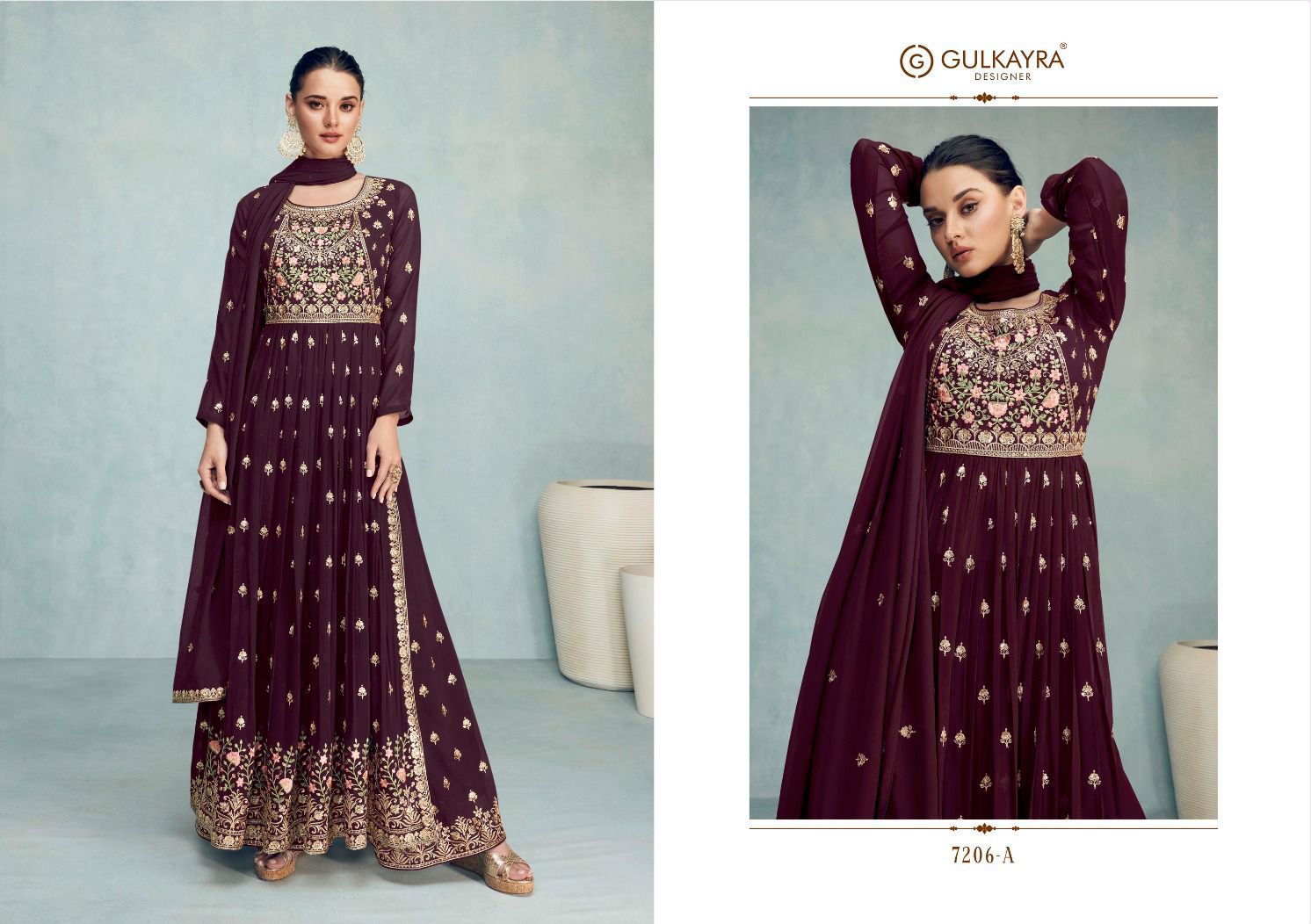 GULKAYRA DESIGNER NAYRA VOL.6 D.NO-7206 SUIT Anant Tex Exports Private Limited