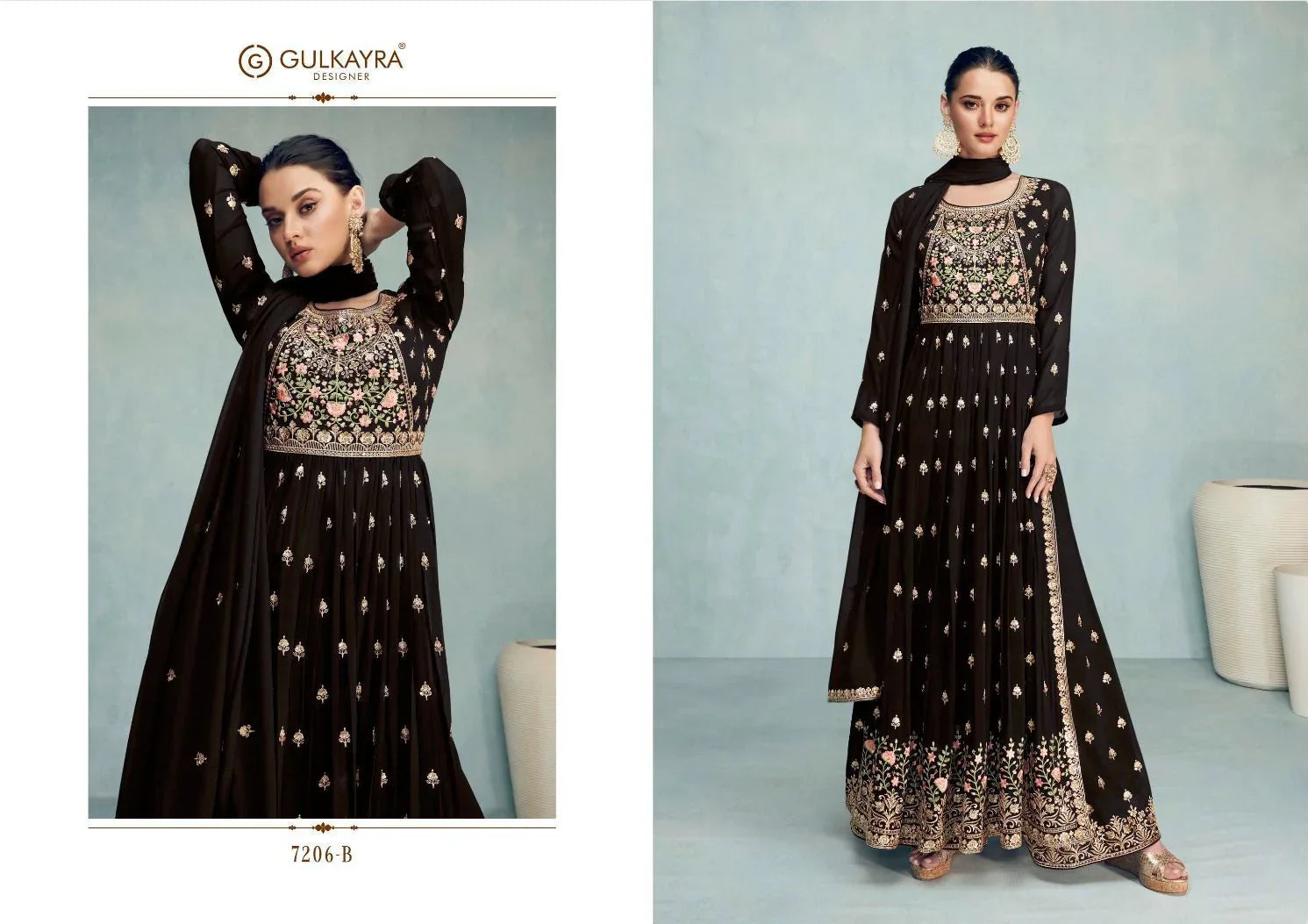 GULKAYRA DESIGNER NAYRA VOL.6 D.NO-7206 SUIT Anant Tex Exports Private Limited